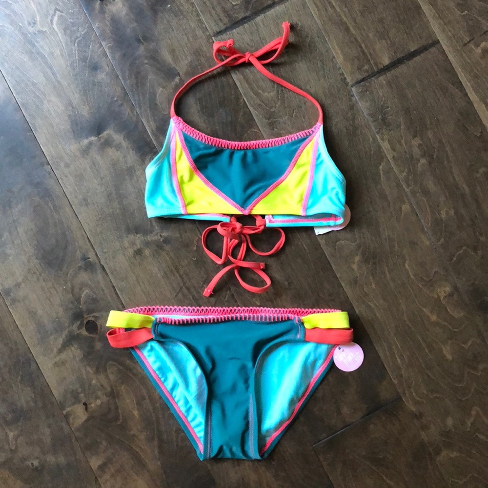 GB Girls Two Piece Bathing Suit